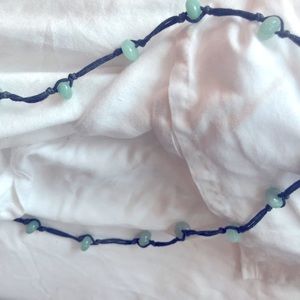 3/$15 Green Aventurine Wrap Gemstone Bracelet Anklet Choker